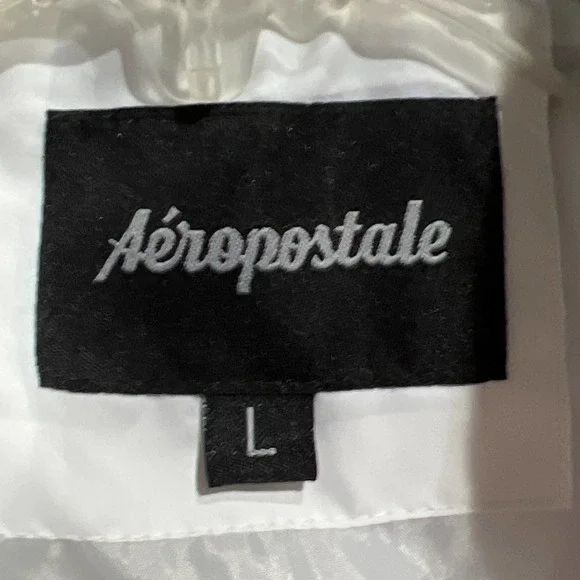Aeropostale Hooded Puffer Jacket Unisex, Size Large - Picture 9 of 10